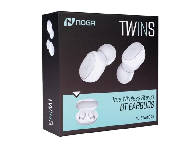 &+  AURICULAR BT BLUETOOTH NOGA EAR BUDS